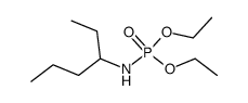 diethyl hexan-3-ylphosphoramidate Structure
