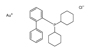 Cyclohexyl JohnPhos AuCl structure