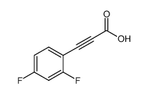 3-(2,4-Difluorophenyl)Prop-2-Ynoic Acid Structure