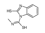 N-methyl-2-sulfanylidene-3H-benzimidazole-1-carbothioamide Structure