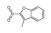 3-methyl-2-nitro-1-benzofuran结构式
