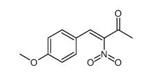 3-Buten-2-one, 4-(4-methoxyphenyl)-3-nitro结构式