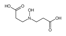 N-羟基-3,3’-亚氨基二丙酸结构式