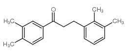 3',4'-DIMETHYL-3-(2,3-DIMETHYLPHENYL)PROPIOPHENONE结构式