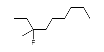 3-fluoro-3-methylnonane结构式