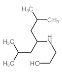 2-(2,6-dimethylheptan-4-ylamino)ethanol结构式