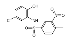 N-(5-chloro-2-hydroxyphenyl)-4-methyl-3-nitrobenzenesulfonamide Structure