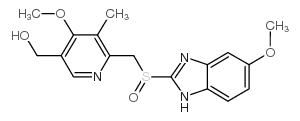 5-hydroxy Omeprazole structure