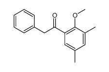 1-Methoxy-2.4-dimethyl-6-phenylacetyl-benzol Structure