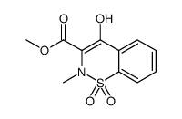 Methyl 4-hydroxy-2-methyl-2H-benzo[e][1,2]thiazine-3-carboxylate 1,1-dioxide-d3 Structure