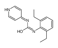 1-(2,6-diethylphenyl)-3-pyridin-4-ylurea Structure