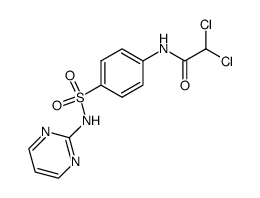 N-dichloroacetyl-sulfanilic acid pyrimidin-2-ylamide Structure