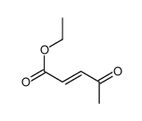 (E)-4-氧代-2-戊烯酸乙酯结构式