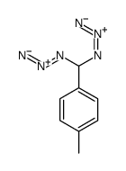 1-(diazidomethyl)-4-methylbenzene结构式