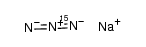 15N1-sodium azide Structure