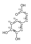 (E)-3-(3,4-dihydroxyphenyl)prop-2-enoic acid结构式