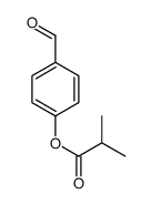 4-FORMYLPHENYL 2-METHYLPROPANOATE Structure