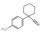 1-(4-甲基苯基)-1-环己腈结构式