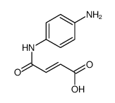 4-(4-aminoanilino)-4-oxobut-2-enoic acid Structure