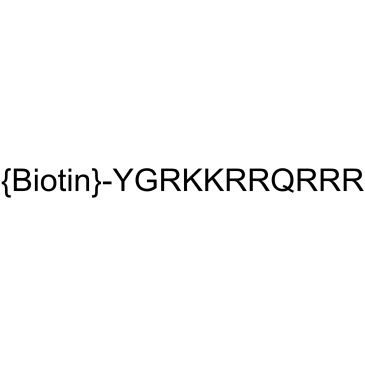 Biotin-TAT (47-57)结构式
