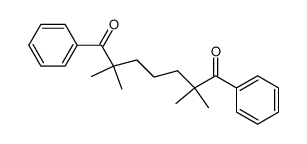2,2,6,6-tetramethyl-1,7-diphenyl-heptane-1,7-dione Structure