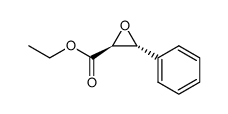 (2S,3R)-ethyl 3-phenyloxirane-2-carboxylate结构式