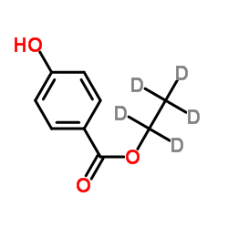 (2H5)Ethyl 4-hydroxybenzoate Structure