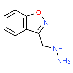 1,2-Benzisoxazole,3-(hydrazinomethyl)-(9CI)结构式
