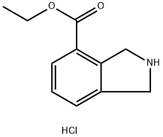 乙基异吲哚啉-4-羧酸盐酸盐结构式