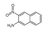 3-硝基萘-2-胺结构式