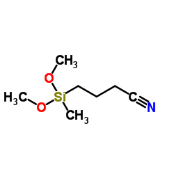 3-氰基丙基甲基二甲氧基硅烷结构式