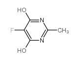 5-氟-2-甲基-4,6-二羟基嘧啶结构式