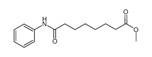 8-氧代-8-(苯基氨基)辛酸甲酯结构式