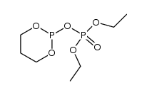 2-diethoxyphosphoryloxy-[1,3,2]dioxaphosphinane结构式