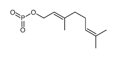 Geranyl monophosphate lithium salt Structure