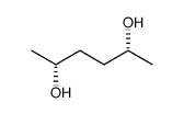 (2R,5R)-2,5-Hexanediol Structure