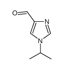 1-异丙基-1H-咪唑-4-甲醛结构式
