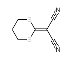 2-(1,3-dithian-2-ylidene)propanedinitrile Structure