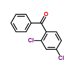 2,4-二氯二苯甲酮结构式