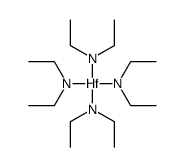 tetrakis(diethylamino)hafnium structure