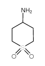 4-氨基四氢-2H-噻喃1,1-二氧化物结构式