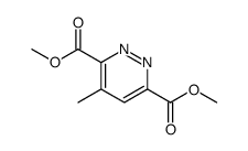 dimethyl 4-methylpyridazine-3,6-dicarboxylate Structure