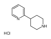 2-(PIPERIDIN-4-YL)PYRIDINE HYDROCHLORIDE Structure