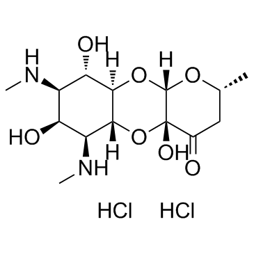 盐酸大观霉素结构式