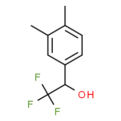 1-(3,4-二甲基苯基)-2,2,2-三氟乙醇结构式