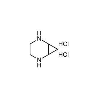2,5-二氮杂双环[4.1.0]庚烷二盐酸盐结构式