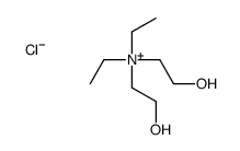 diethyl-bis(2-hydroxyethyl)azanium,chloride Structure