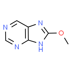 1H-Purine, 8-methoxy- (9CI) Structure