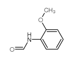 Formamide,N-(2-methoxyphenyl)- Structure