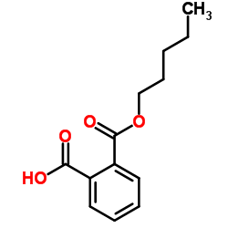 邻苯二甲酸单戊酯-d4结构式